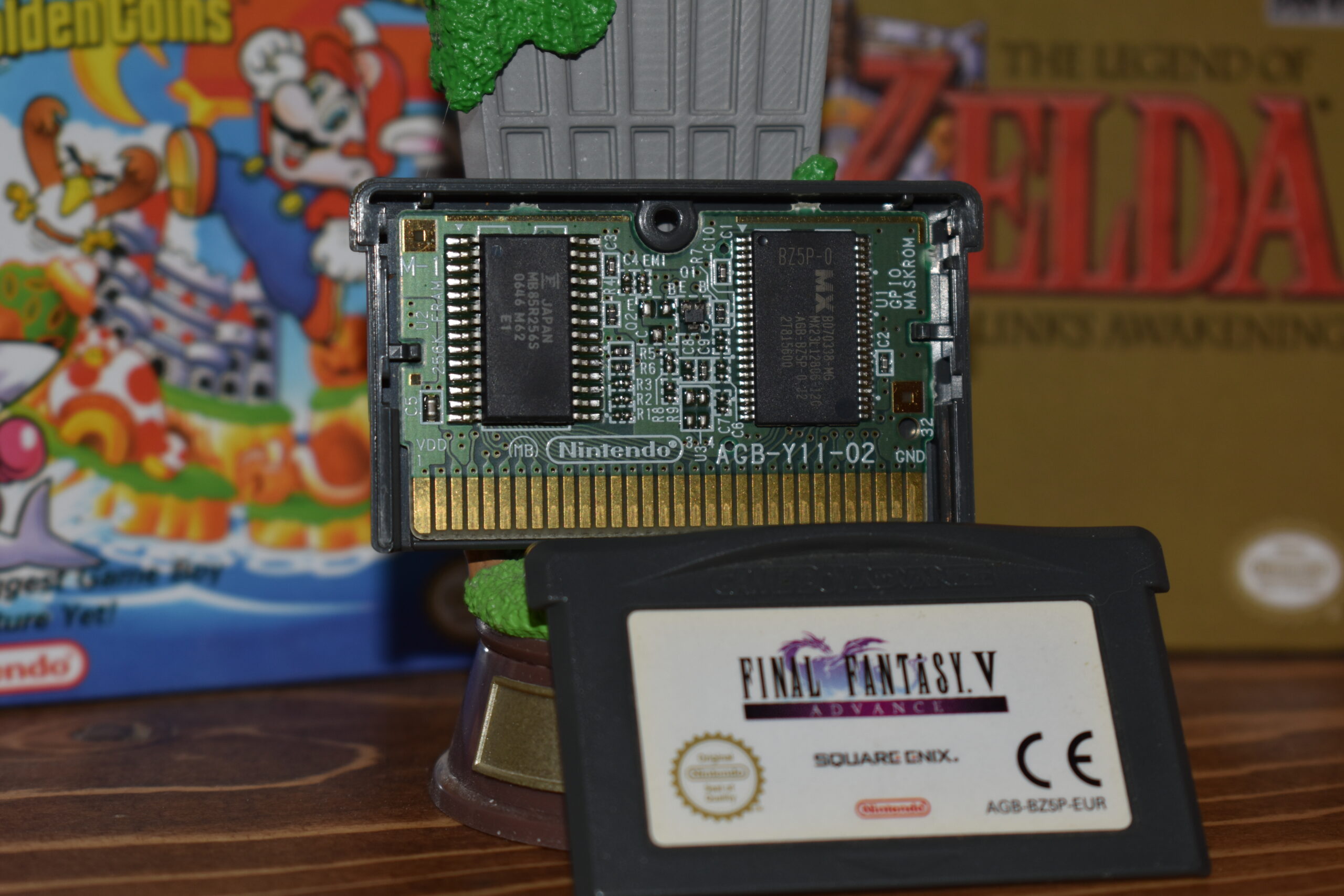 Final Fantasy V PCB with FRAM