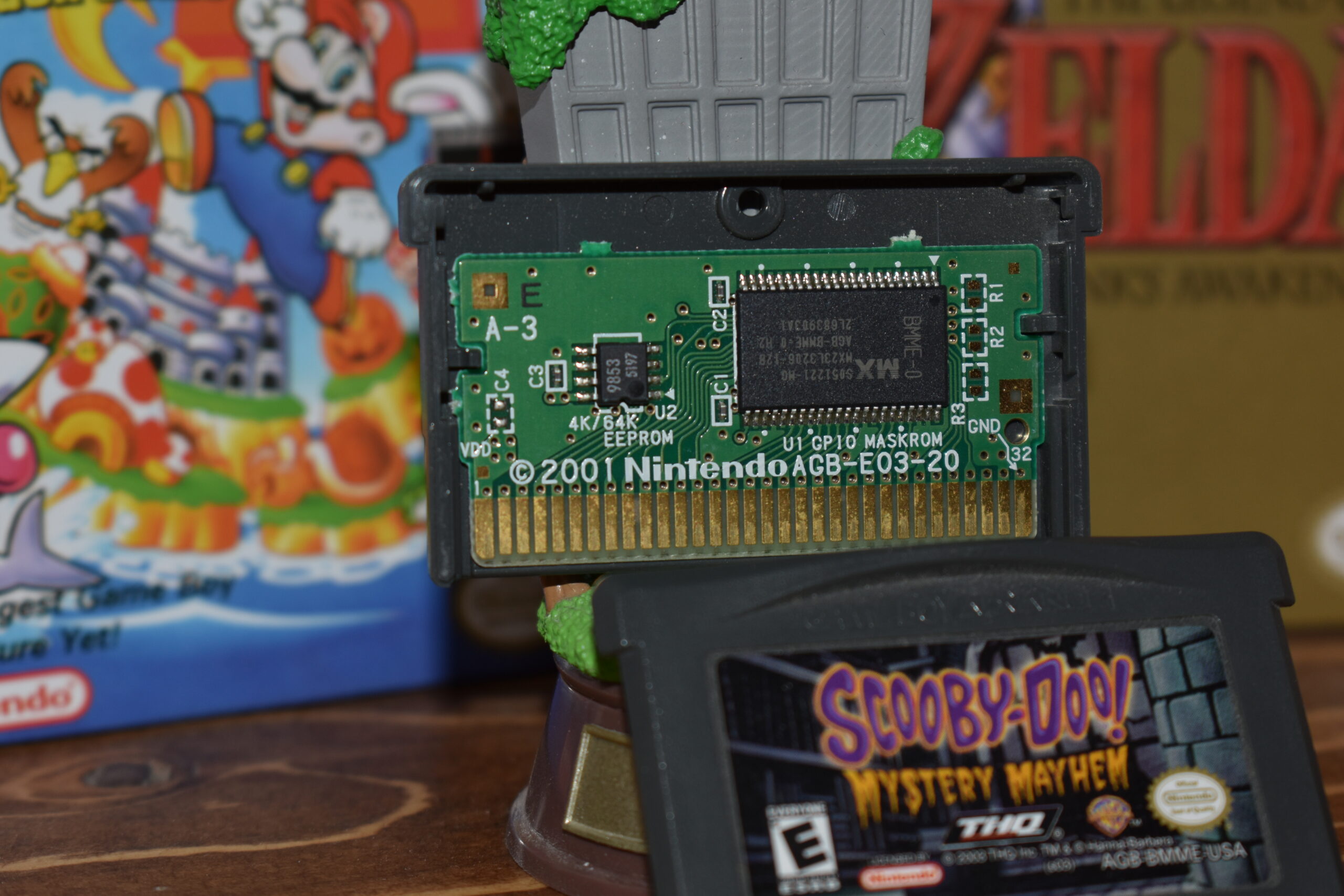 Scooby-Doo Mystery Mayhem PCB with EEPROM