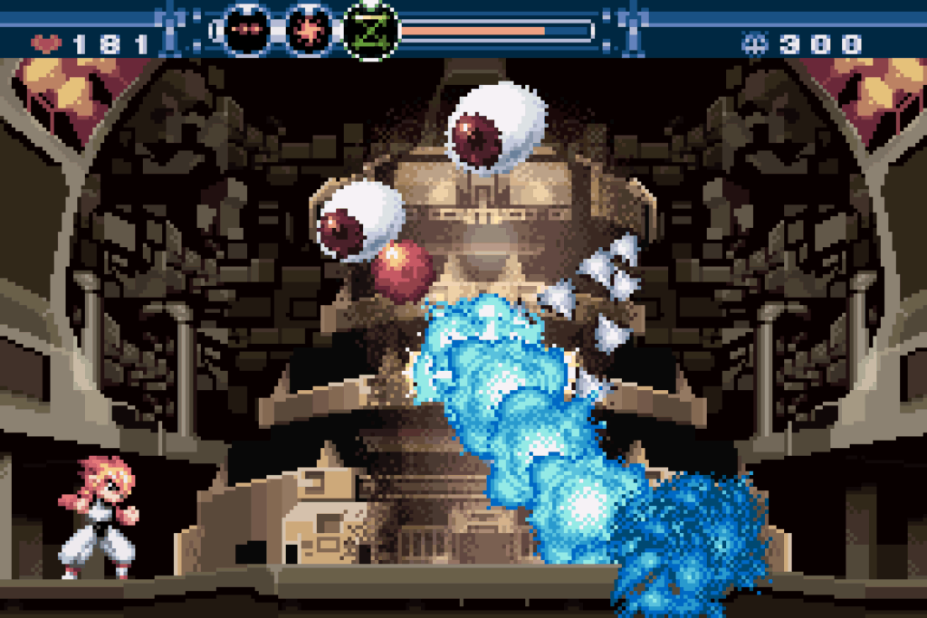 Melon Bread boss redesign Gunstar Super Heroes