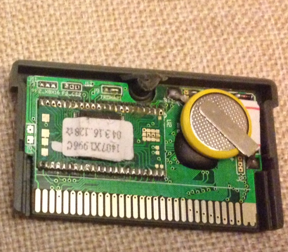 Bootleg cartridge, one of the many types you will find on the GBA market