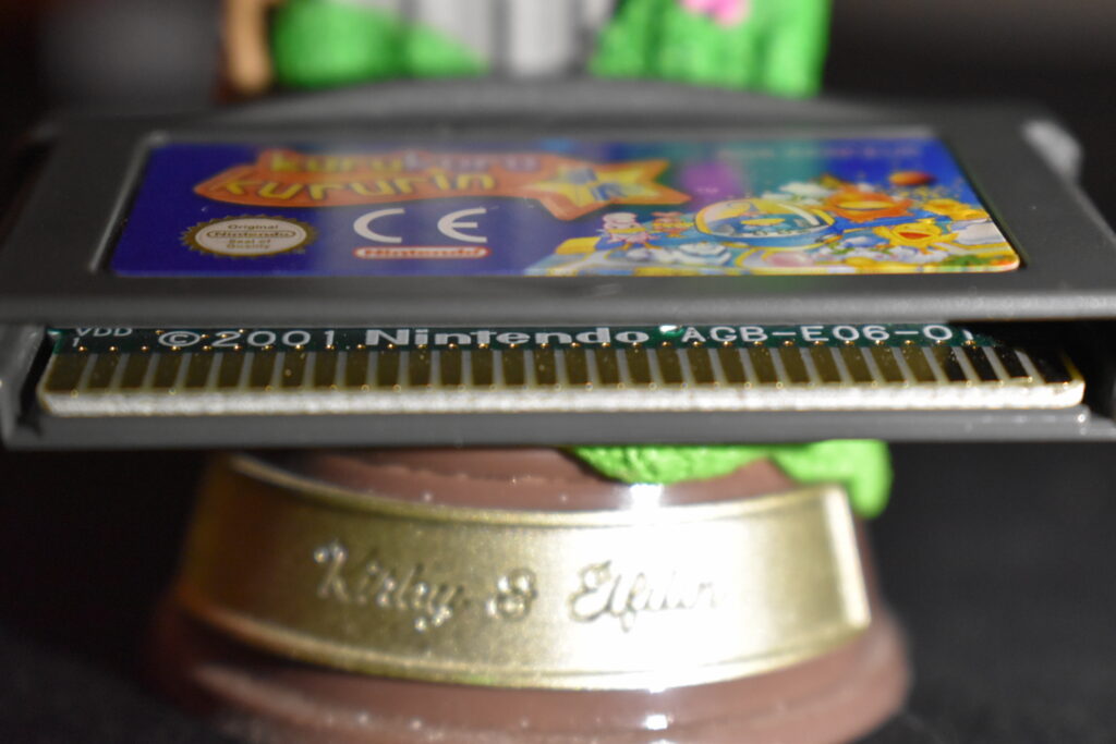 The bottom side of a cart's PCB