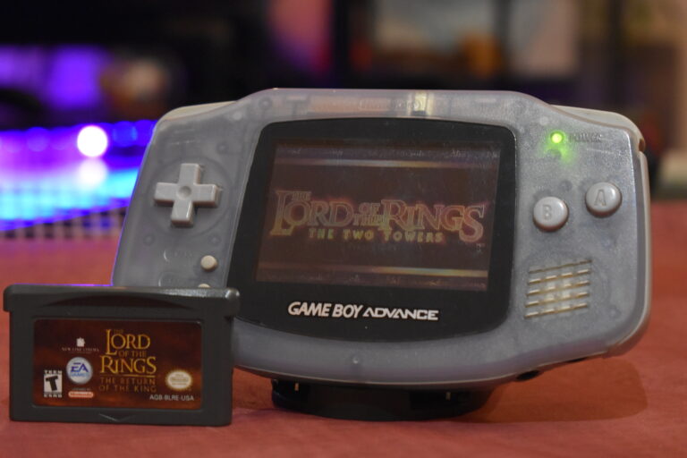 The Lord of the Rings GBA ARPGs cartridges