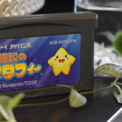 Densetsu no Starfy - TOSE's star character A Densetsu no Starfy cart next to a marimo